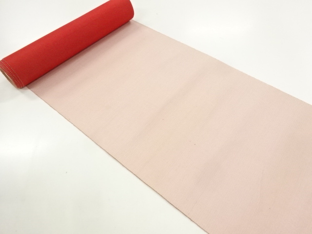 JAPANESE KIMONO / ANTIQUE BOLT FOR HASSUN OBI / SILK / REVERSIBLE / PLAIN